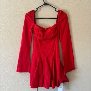 Red Valentine’s Day Dress